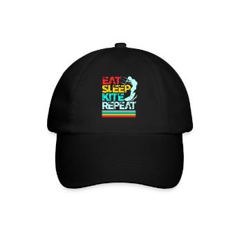 Kiteboard Kite kite-kite-cadeau kite-surf - Casquette classique - noir/noir - Devant