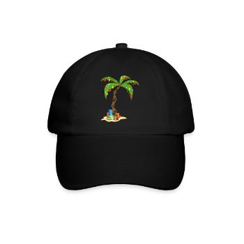 Paume de Noël - Casquette classique - noir/noir - Devant