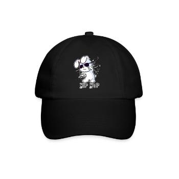 Hip Hop Lapin - Casquette classique - noir/noir - Devant