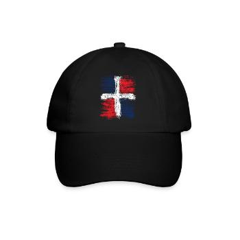 Dominican Republic - Baseball Cap - black/black - Front