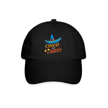 cinco de mayo - 5 de mayo - Baseball Cap - black/black - Front