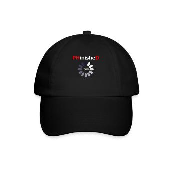 PHD Chargement Doctor Graduation - Casquette classique - noir/noir - Devant