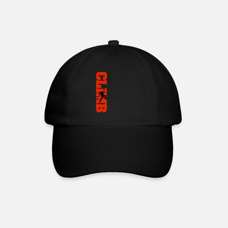Idée cadeau escalade escalade escalade - Casquette classique - noir/noir