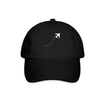 Tee-shirt cadeau pilotes pilotes - Casquette classique - noir/noir - Devant