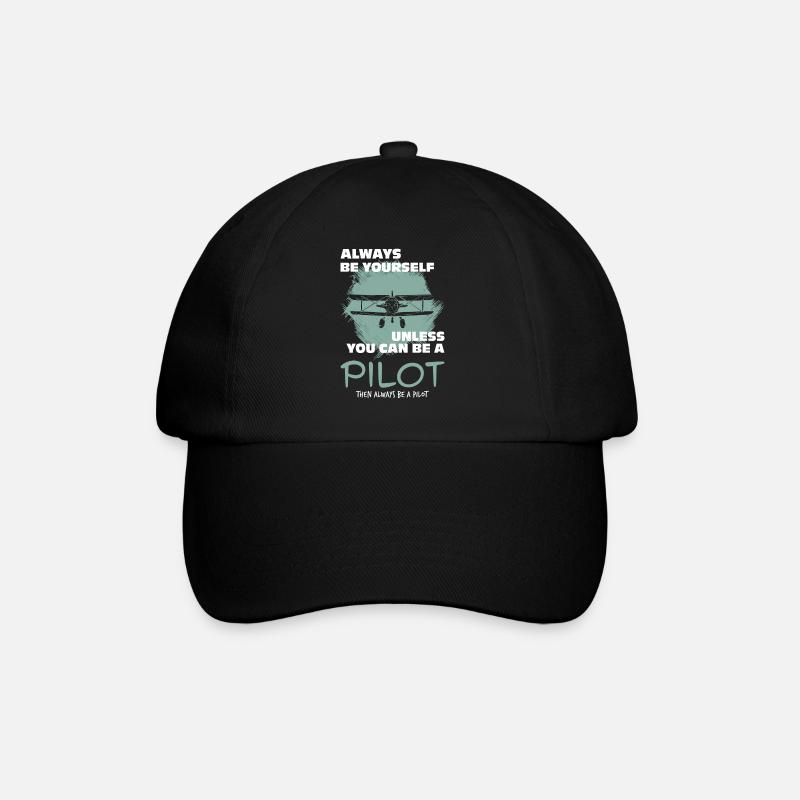 Pilote - Casquette classique - noir/noir