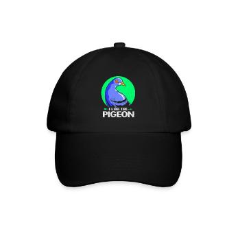 Dove - Baseball Cap - black/black - Front