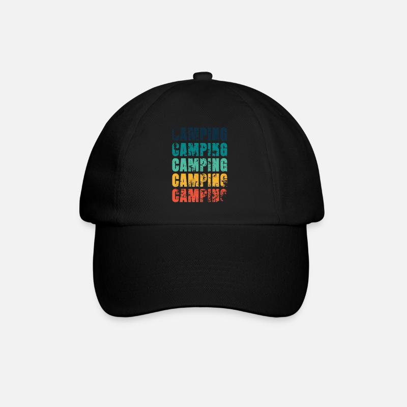 CAMPING Camping Camping - Casquette classique - noir/noir