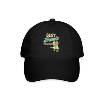 Amitié Amis Meilleurs Amis Shirt Classic - Casquette classique - noir/noir - Devant