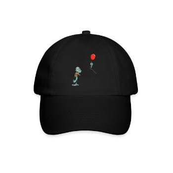 Halloween Zombie drôle perdre un bras - Casquette classique - noir/noir - Devant