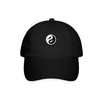 Scuba Diving Ying And Yang Diver Diving Underwater - Baseball Cap - black/black - Front