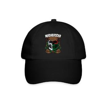 Cadeau Madagascar frais de crâne malgache - Casquette classique - noir/noir - Devant