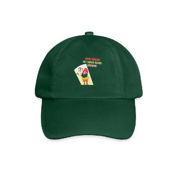 AUCUN NETTOYAGE N'EST AUSSI PAS DE SOLUTION - Casquette classique - vert bouteille - Devant