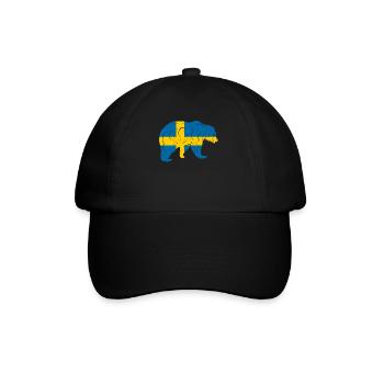 Sweden - Baseball Cap - black/black - Front
