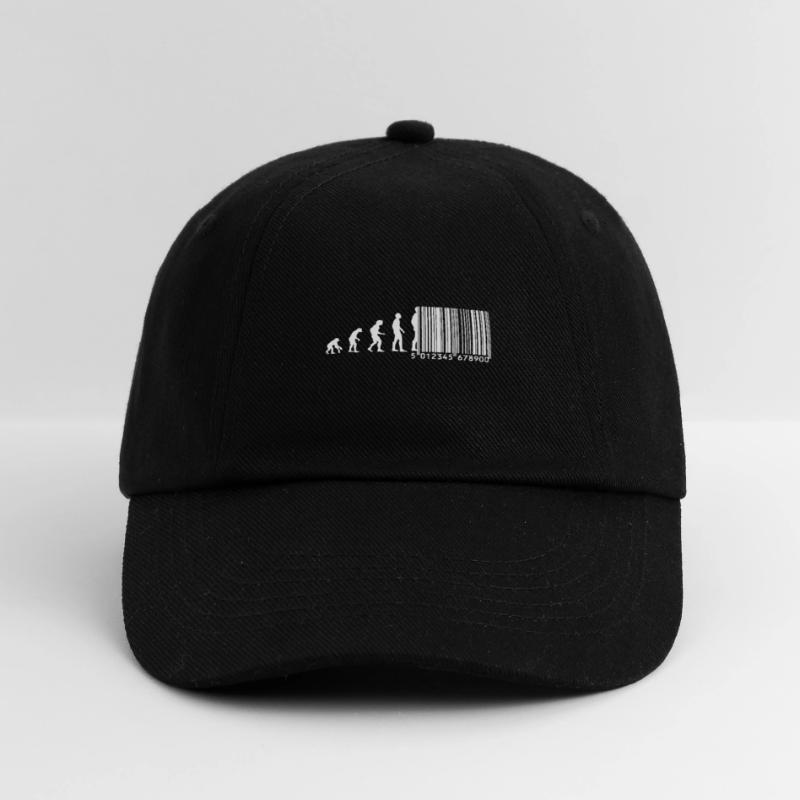 Code à barres Evolution Casquette classique