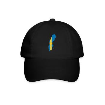 Sweden - Baseball Cap - black/black - Front