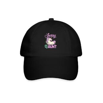 Tante - Baseballkappe - Schwarz/Schwarz - Vorne