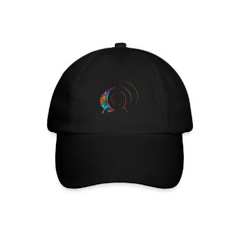 Cadeau Drum n Bass - Casquette classique - noir/noir - Devant