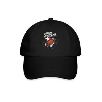 Football américain - Casquette classique - noir/noir - Devant