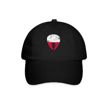 Pologne Guitare - Casquette classique - noir/noir - Devant