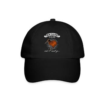 nouvelle-Zélande - Casquette classique - noir/noir - Devant
