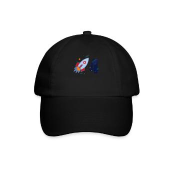4ème anniversaire chemise enfant cadeau 4 ans - Casquette classique - noir/noir - Devant