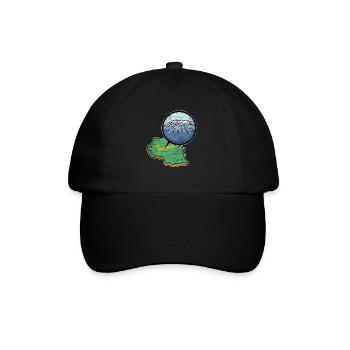 Kilimanjaro mountain gift - Baseball Cap - black/black - Front