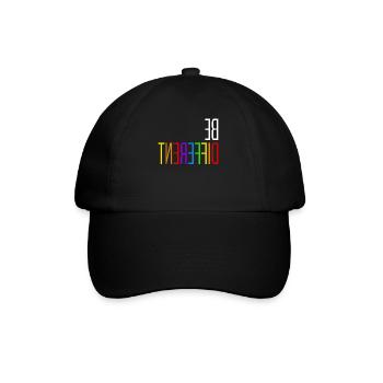 LGBT Gay Pride Lesbian Seien Sie andere Geschenkidee - Baseballkappe - Schwarz/Schwarz - Vorne