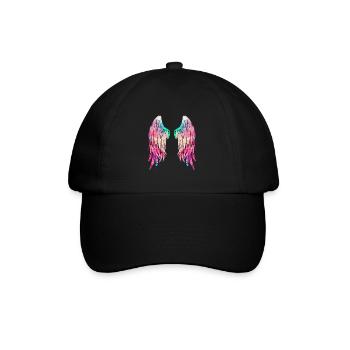 ailes d'ange - Casquette classique - noir/noir - Devant