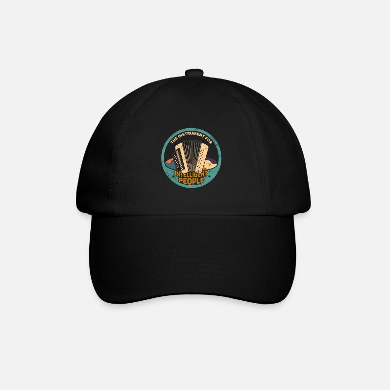 accordeon - Casquette classique - noir/noir