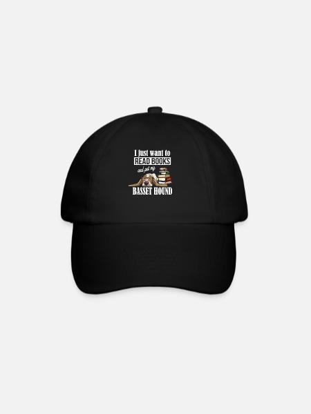 Basset Hound 1 - Casquette classique - noir/noir
