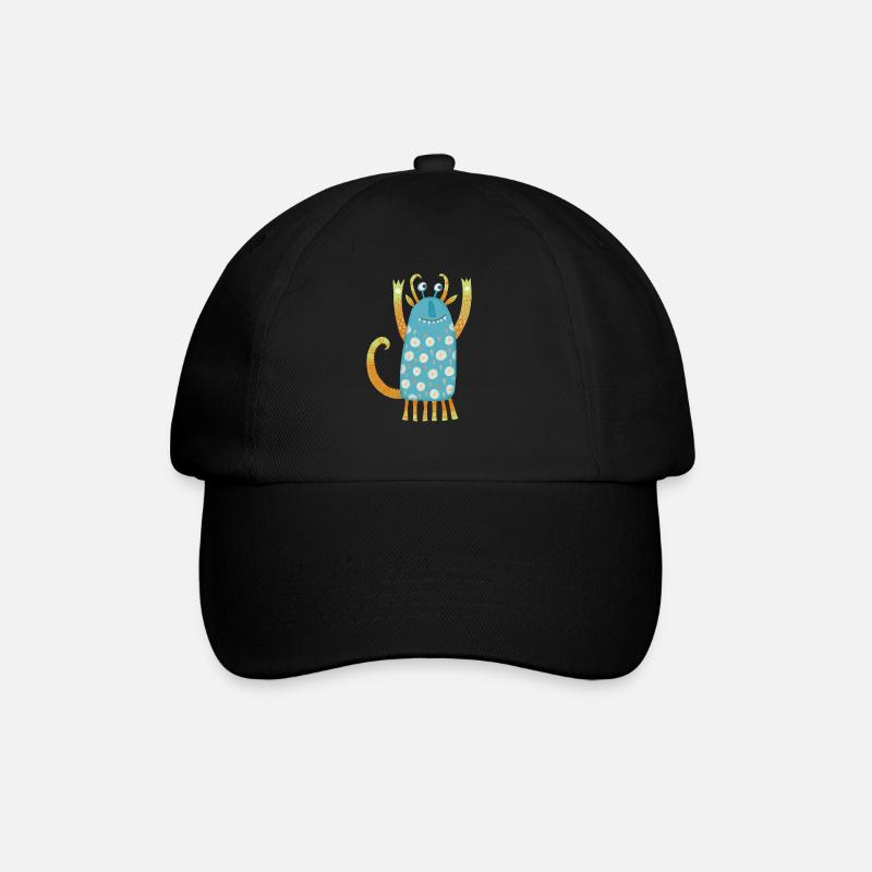 Monstres mignons - Casquette classique - noir/noir
