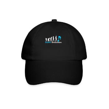 Schwimmen Evolution - Baseballkappe - Schwarz/Schwarz - Vorne