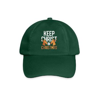Jesus Christkind Christmas - Baseball Cap - bottle green - Front