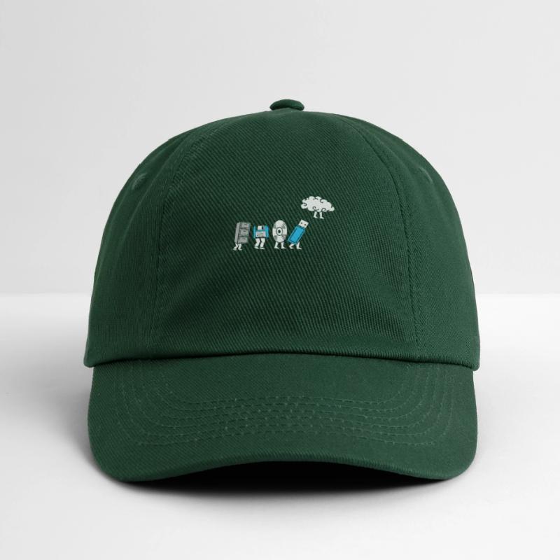 Cloud Computing Evolution Computer Development Baseball Cap