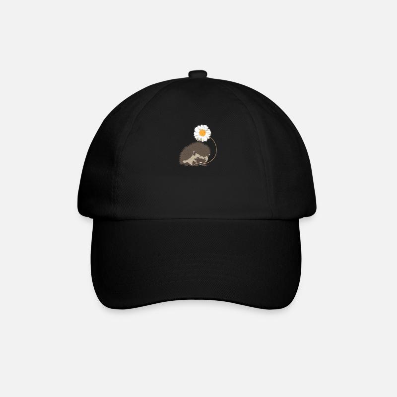 hérisson - Casquette classique - noir/noir