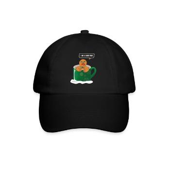 Anti Weihnachten  hassen Hasser Geschenk Fun - Baseballkappe - Schwarz/Schwarz - Vorne