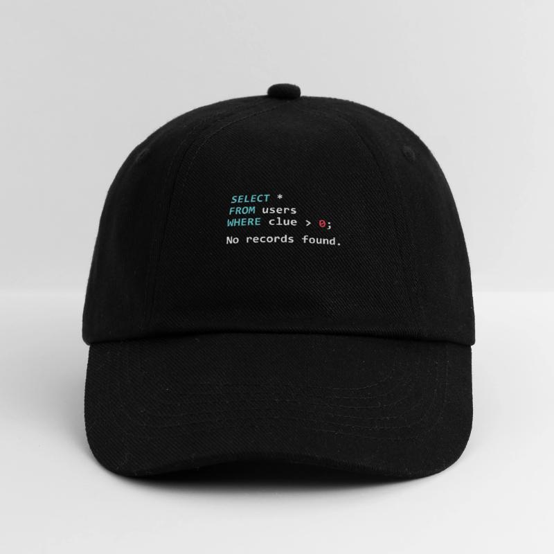 Drôle de programmeur Gift SQL Query Casquette classique