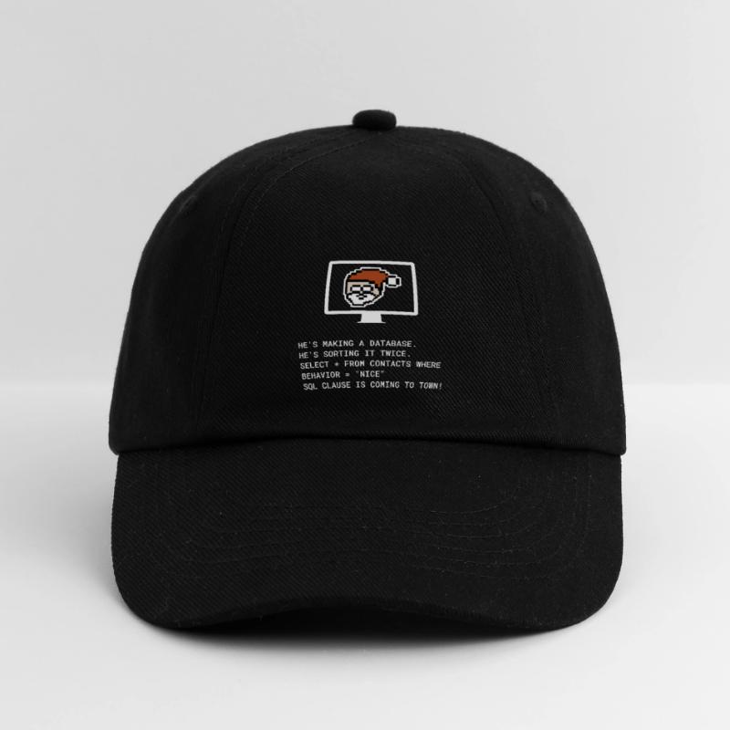 Christmas SQL Clause programmer IT gift Baseball Cap