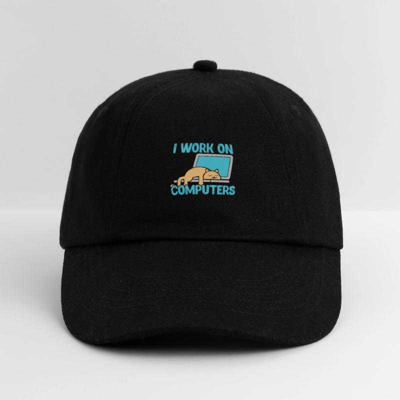 Programmierer Computer Code Informatik Geschenk Baseballkappe