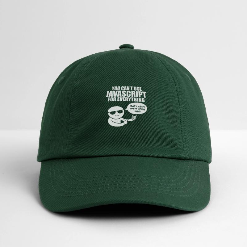 Programmierer Javascript Baseballkappe