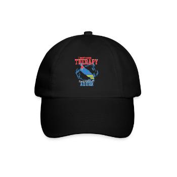 Je n'ai pas besoin de thérapie - Aruba - Casquette classique - noir/noir - Devant