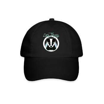 Je suis un blaireau faisons la fête - Casquette classique - noir/noir - Devant