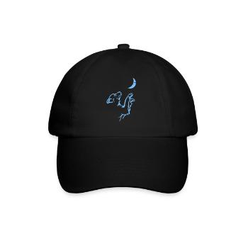Chemise chien chien - Casquette classique - noir/noir - Devant