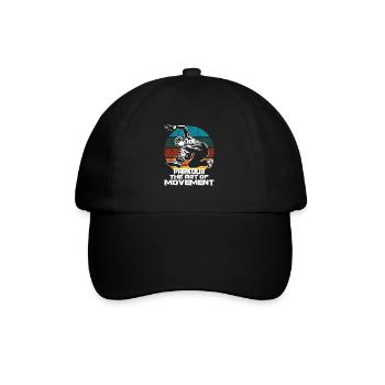 Parkour Freerunning Backflip Funsport Fun Gift - Casquette classique - noir/noir - Devant