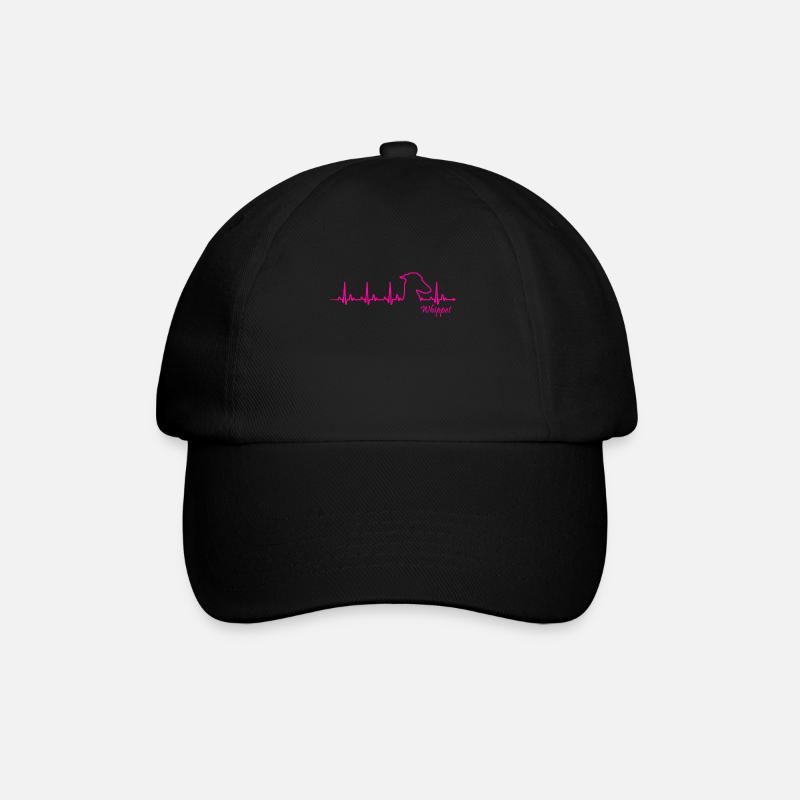 Whippet HertBeat - Casquette classique - noir/noir