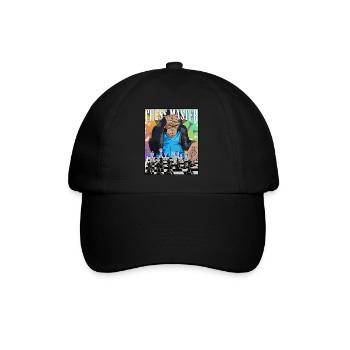 Jeu d’échecs Chimpanzé d’échecs cadeau - Casquette classique - noir/noir - Devant