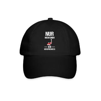 Koi Fisch Kois Geschenk - Baseballkappe - Schwarz/Schwarz - Vorne