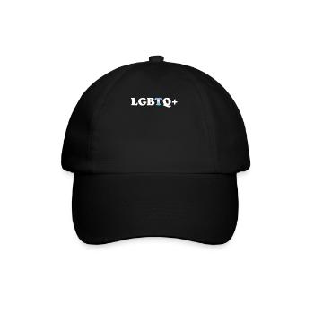 Fierté transgenre - Casquette classique - noir/noir - Devant