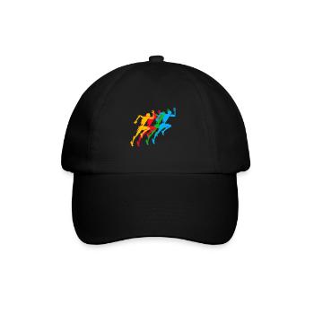 Athletics Summer Games Colorful - Baseball Cap - black/black - Front