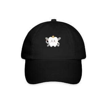 Tooth fairy fairy teeth wing tooth carnival gift - Baseball Cap - black/black - Front
